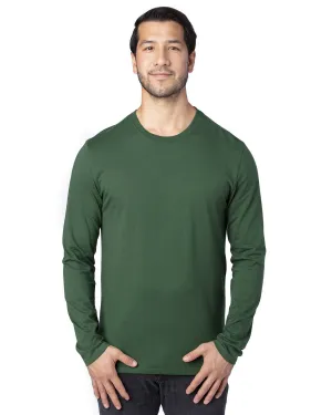 100LS-Threadfast Apparel-FOREST GREEN