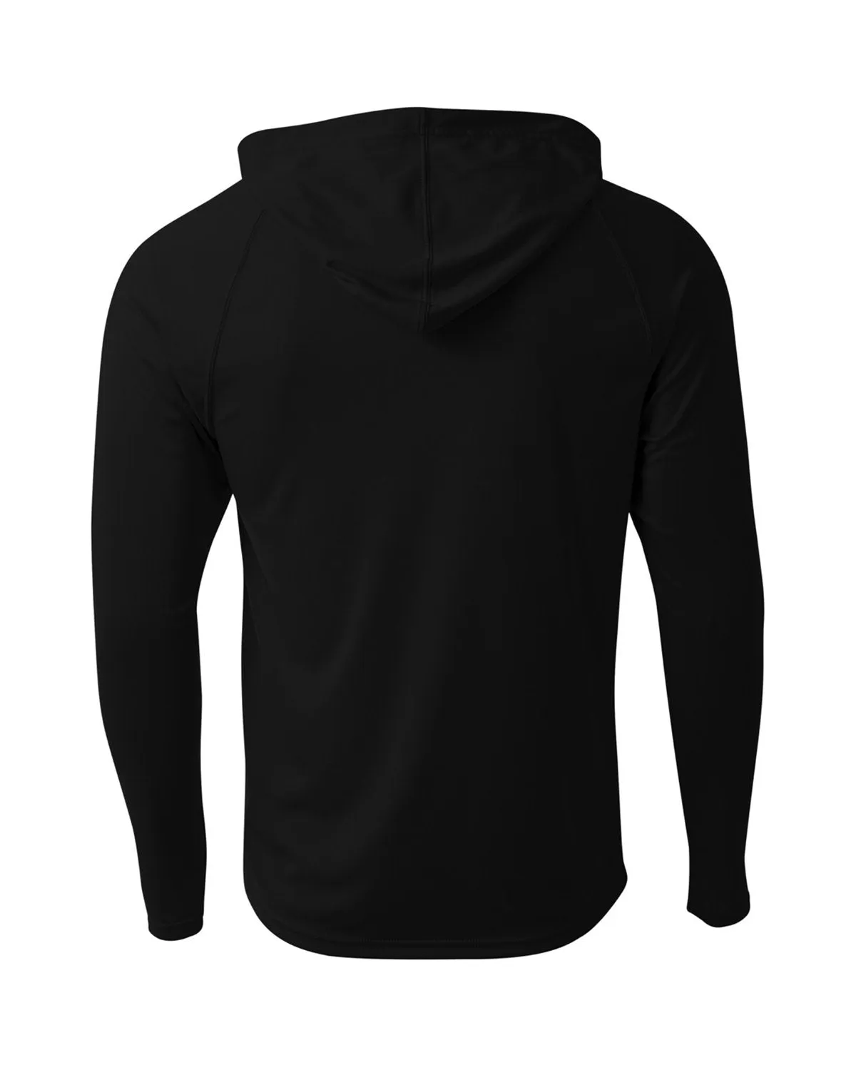 A4 N3409 Men's Cooling Performance Long-Sleeve Hooded T-shirt