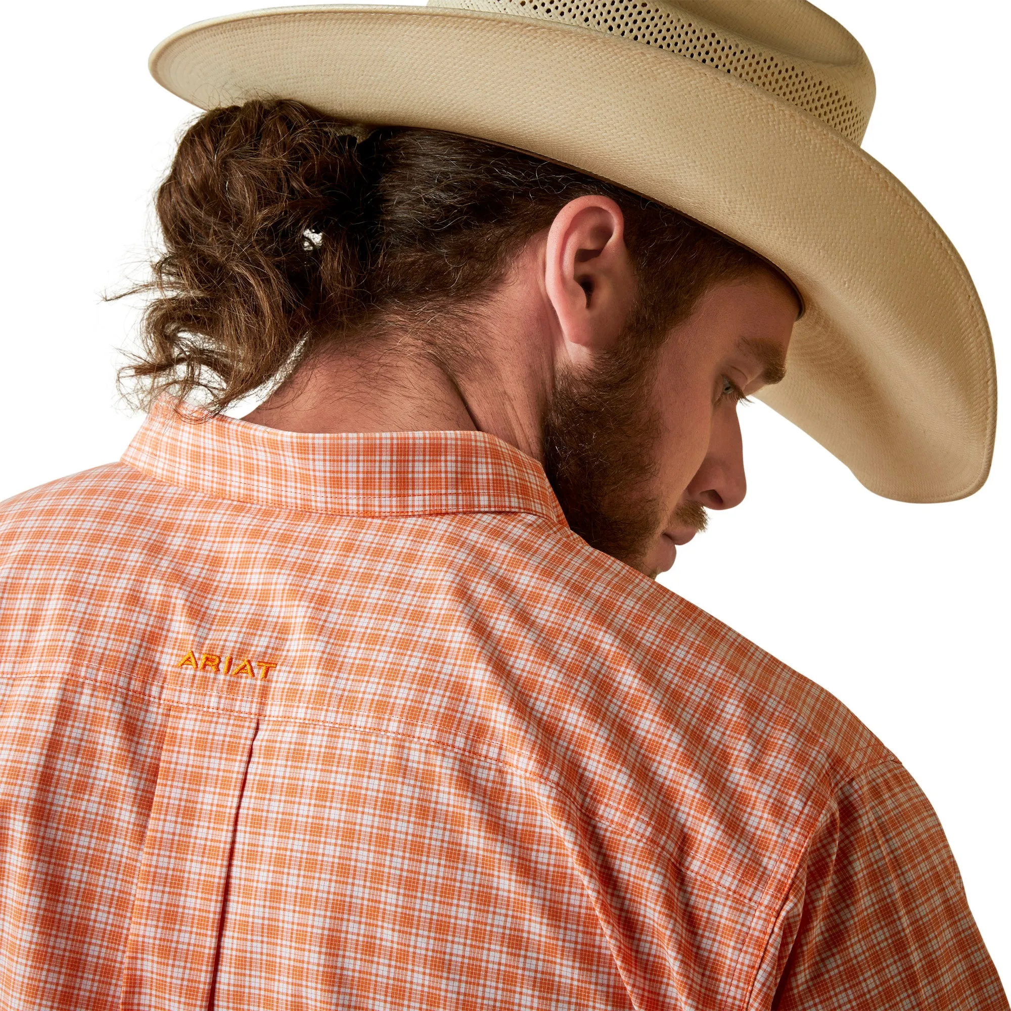 Ariat Men's Orange PRO MATIAS Shirt