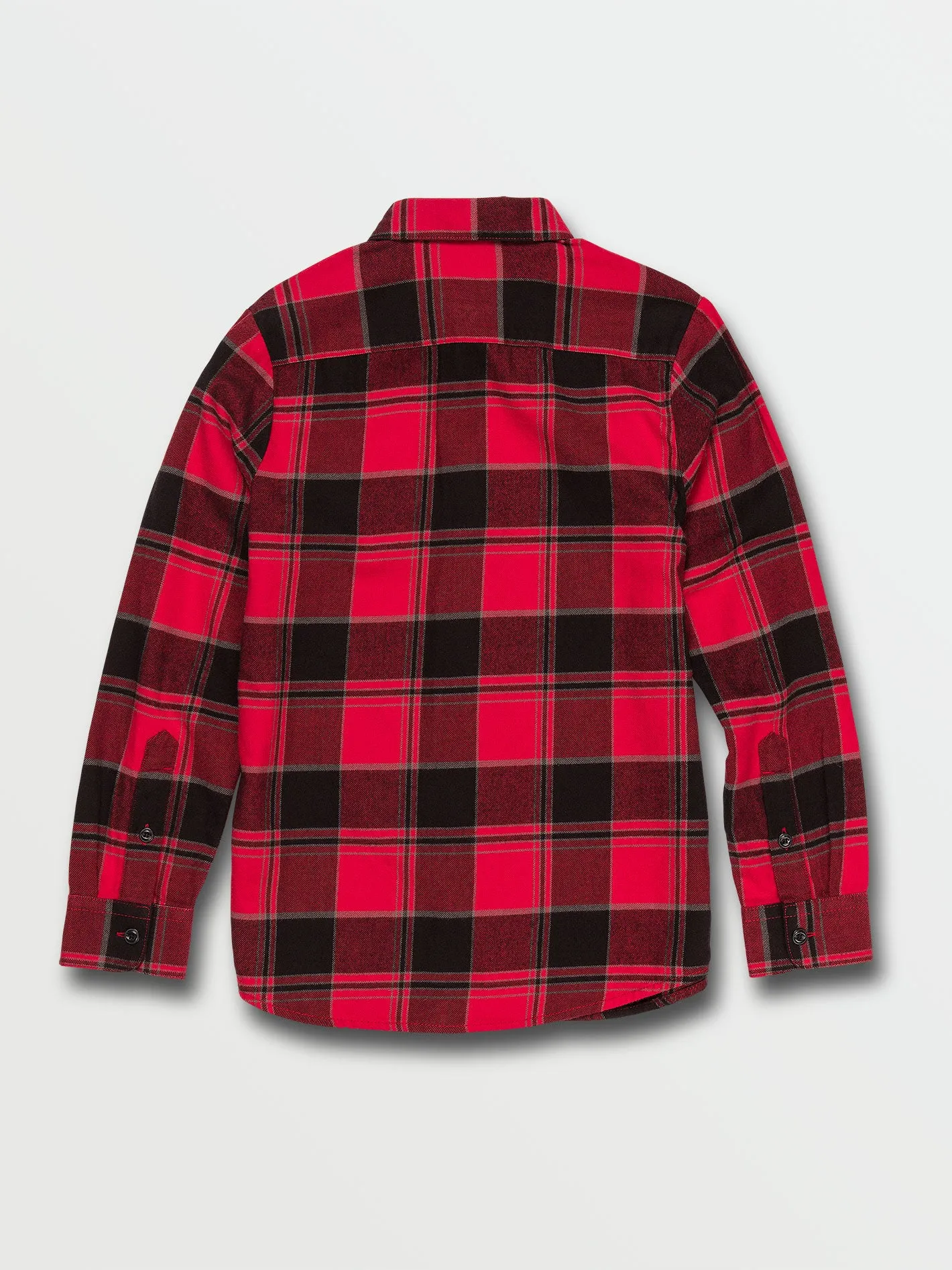 Big Boys Caden Flannel Long Sleeve - Ribbon Red