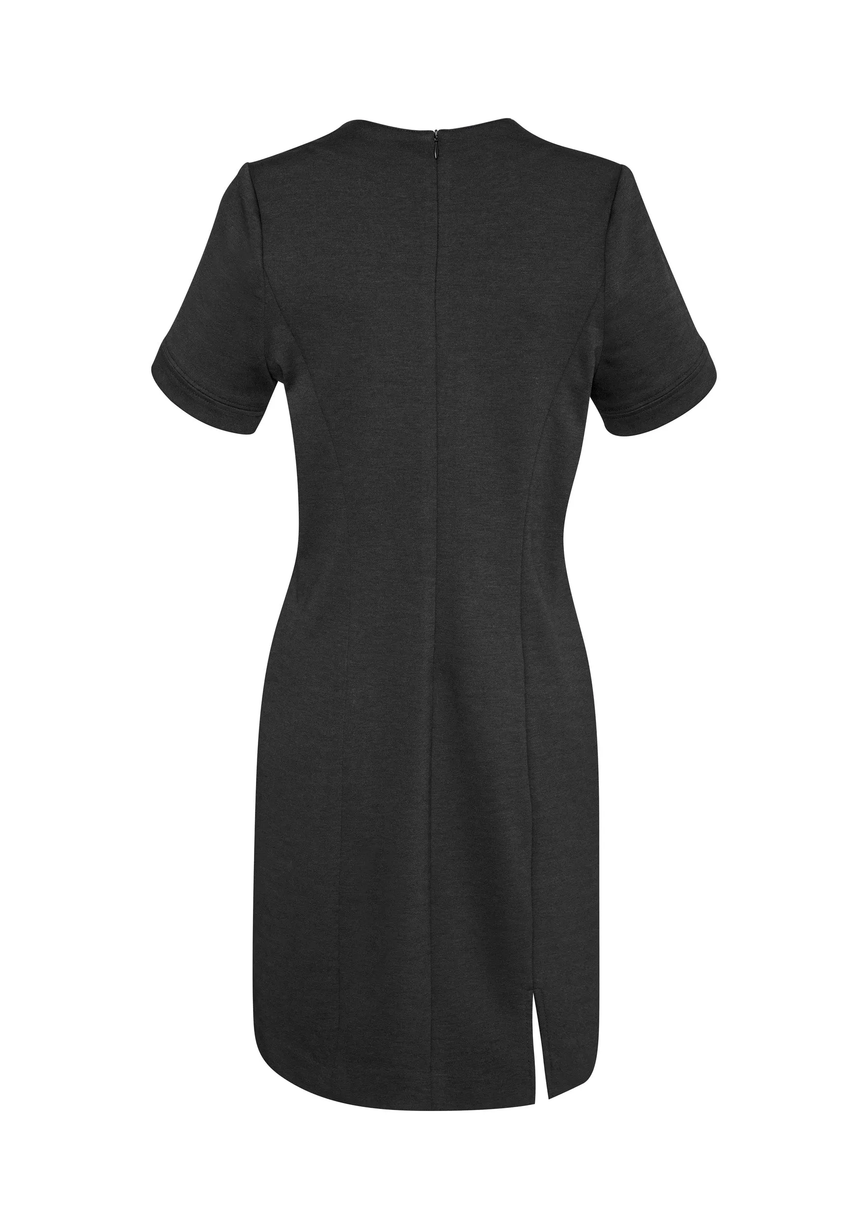 Biz Corporates Ladies Open Neck Soft Suiting Dress