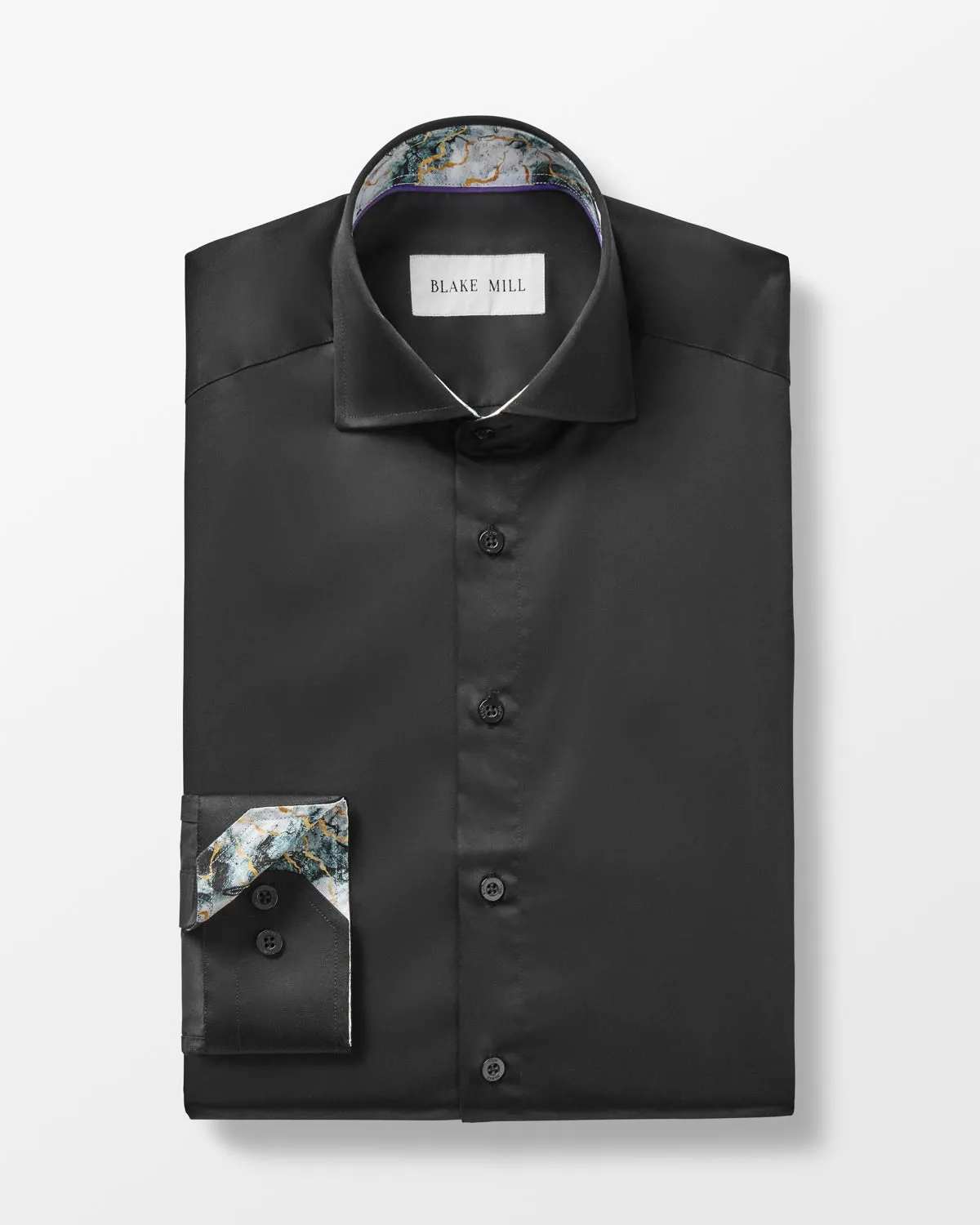 Black with Thunderstorm Accents Shirt