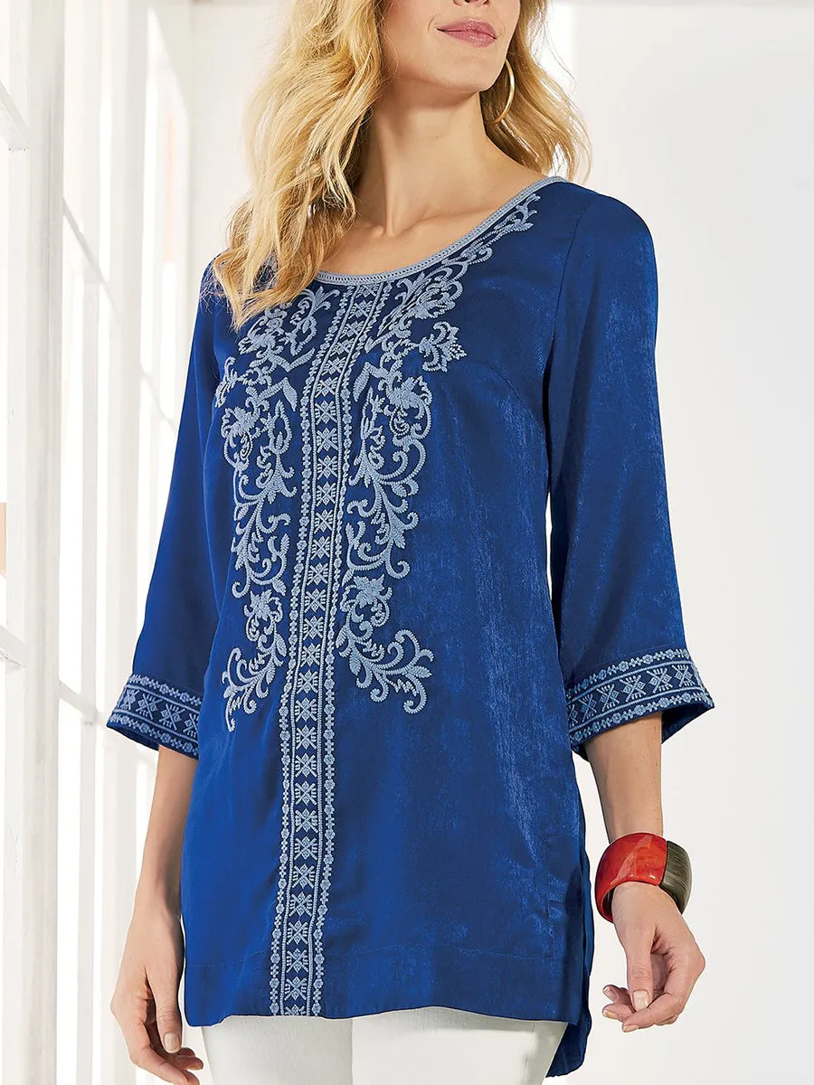 Bohemian Retro-Style Loose Top