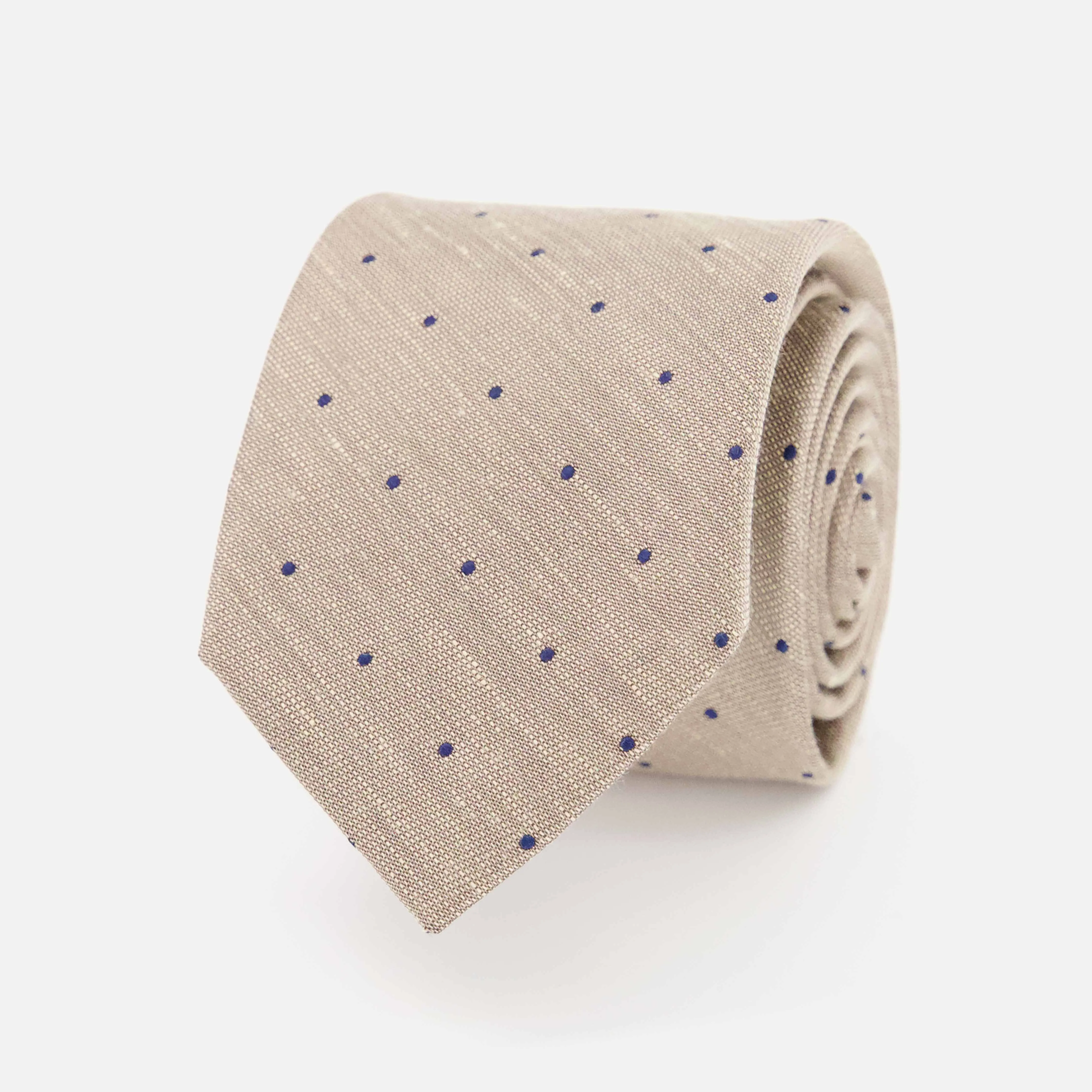 Bulletin Dot Tan Tie