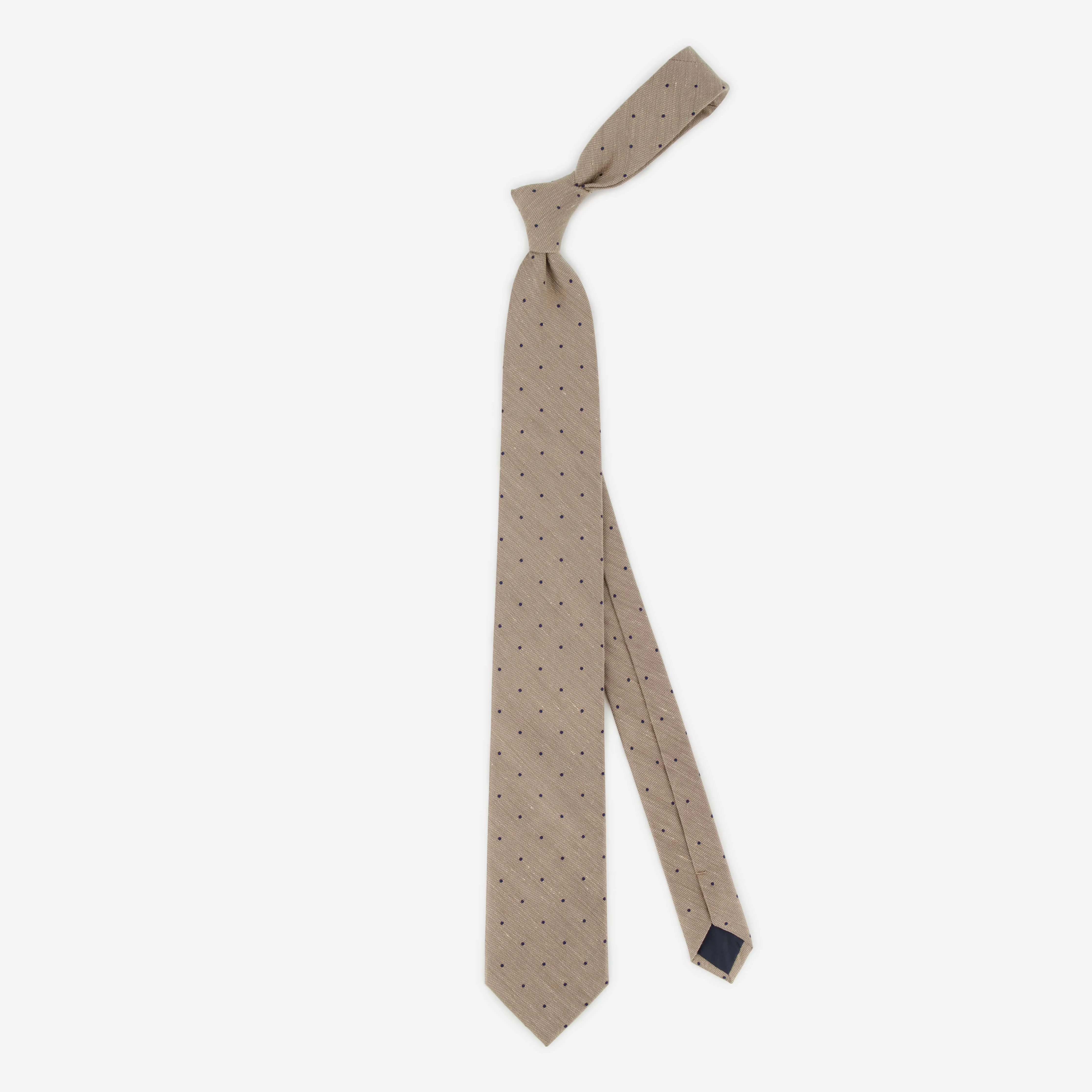 Bulletin Dot Tan Tie