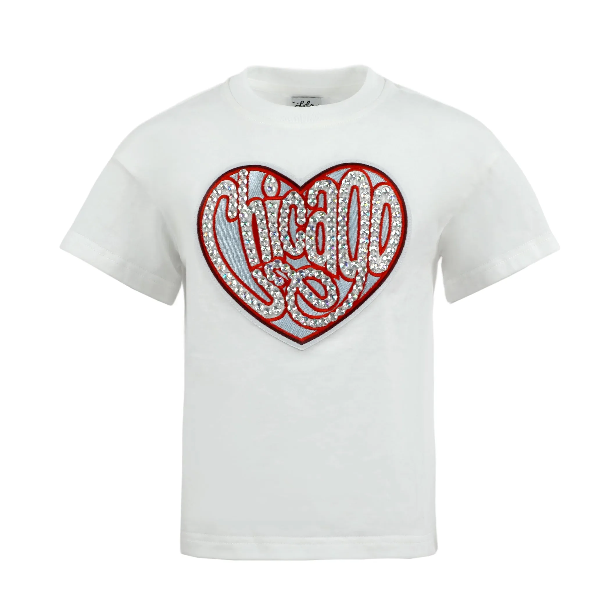 Chicago Sparkle Heart T-shirt