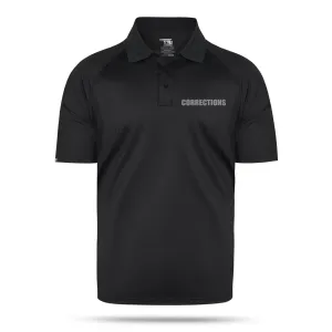 [CORRECTIONS] Reflective Performance Polo [BLK/REF]