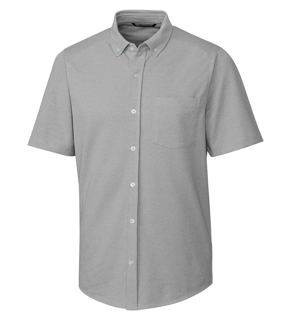 Cutter & Buck Reach Short Sleeve Oxford Sport Shirt