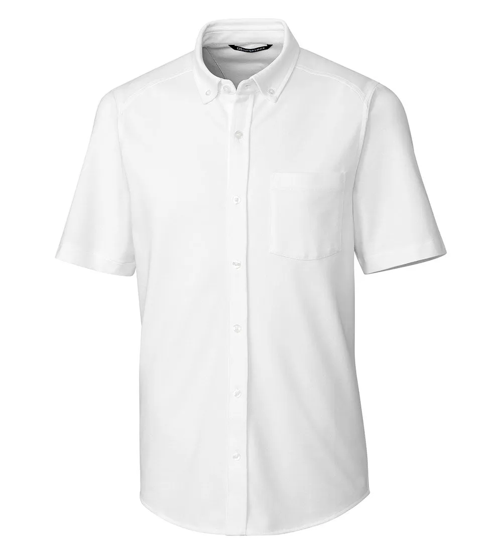 Cutter & Buck Reach Short Sleeve Oxford Sport Shirt