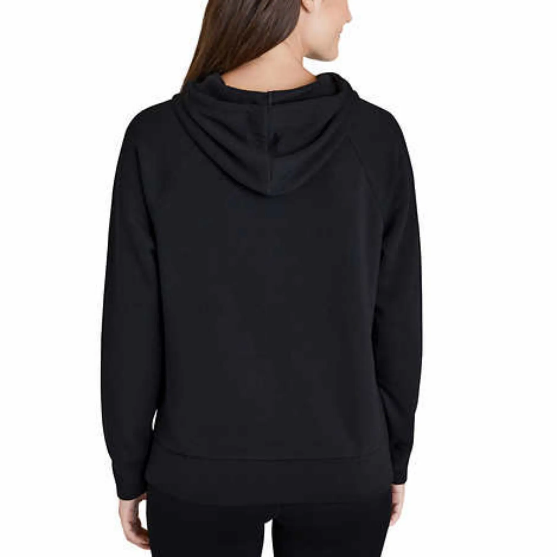 Eddie Bauer Ladies' Crewneck & Hoodie, 2-pack