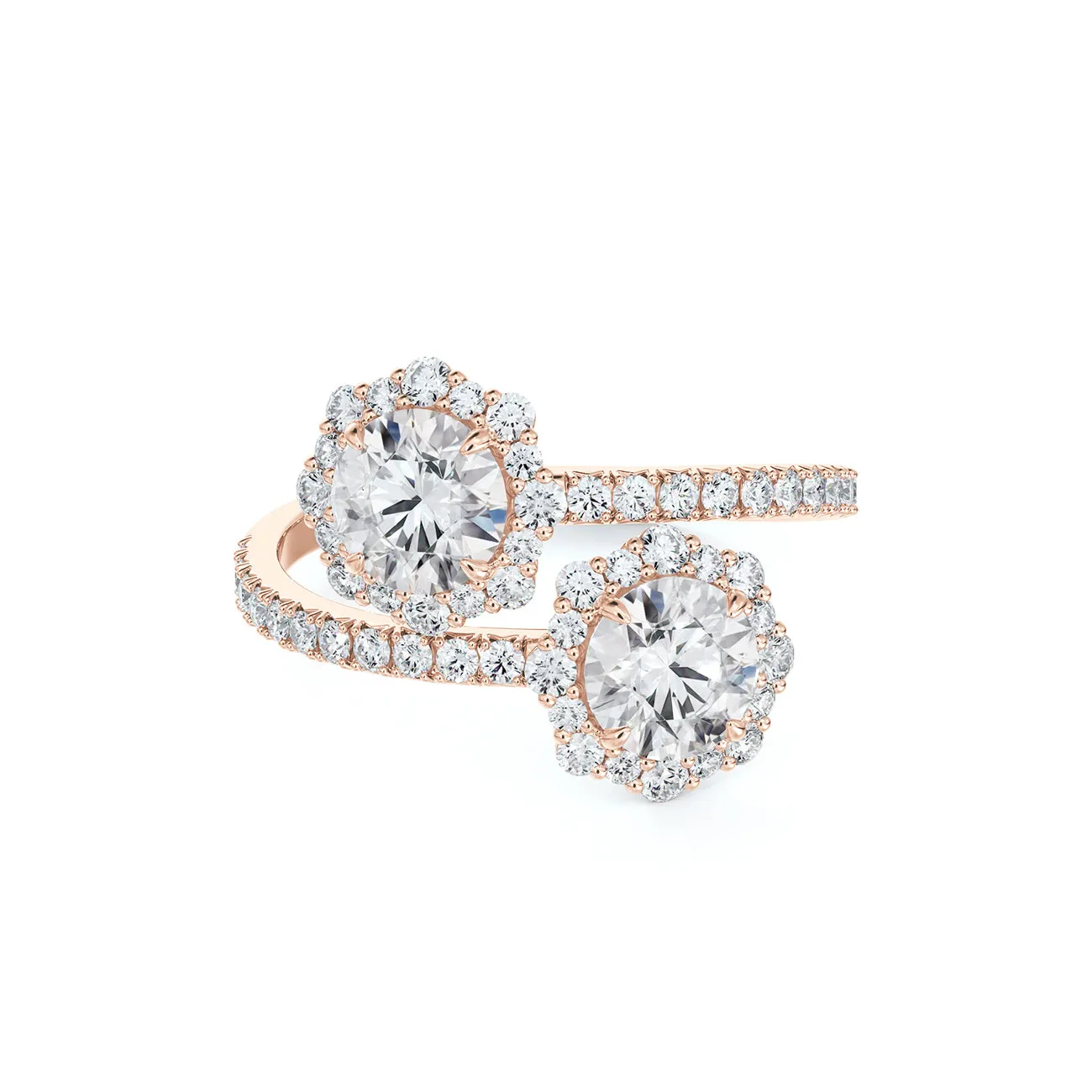 Forevermark Center of My Universe® Floral Halo Diamond Wrap Ring