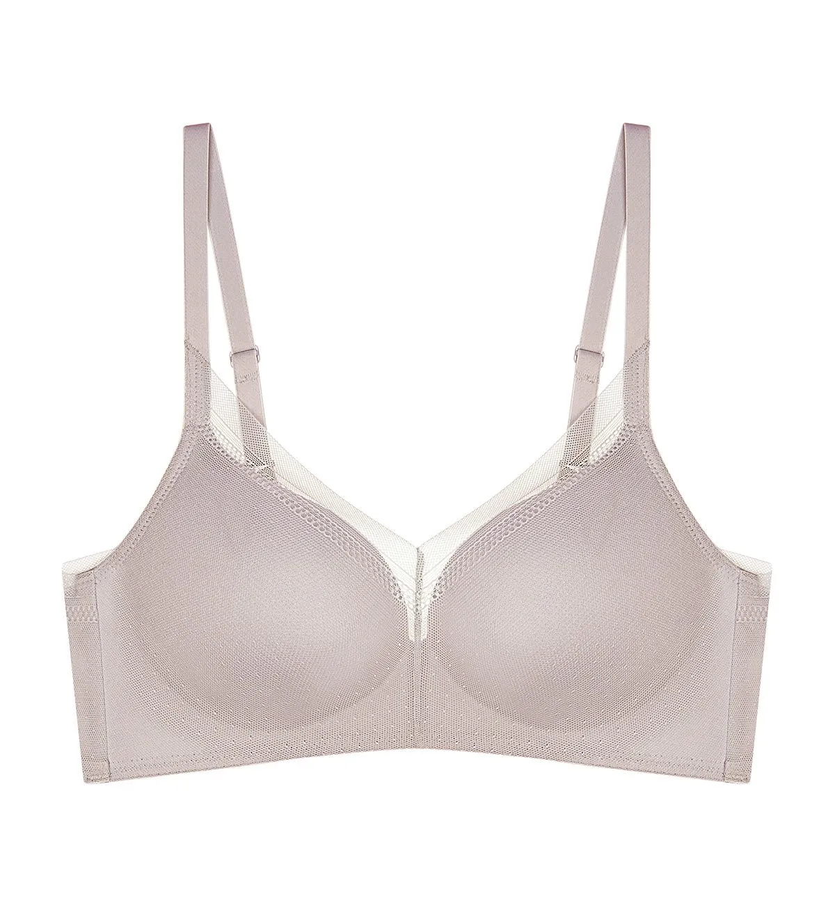 INVISIBLE INSIDE-OUT DELICATE NON WIRED PADDED BRA