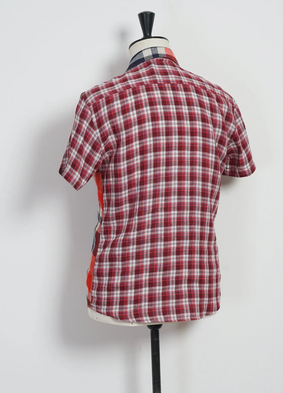 JONNY | Short Sleeve Shirt | Red Checks