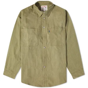 Manresa Macshirt Overshirt, Olive Green