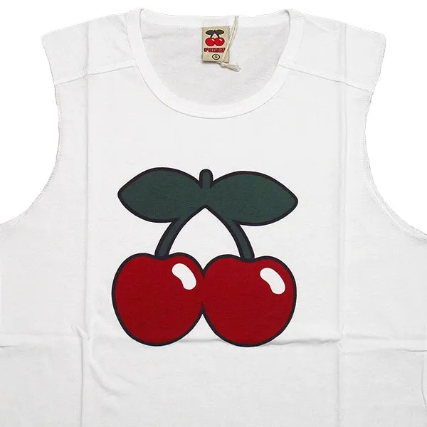 Pacha Basic Cherry Logo White Tank