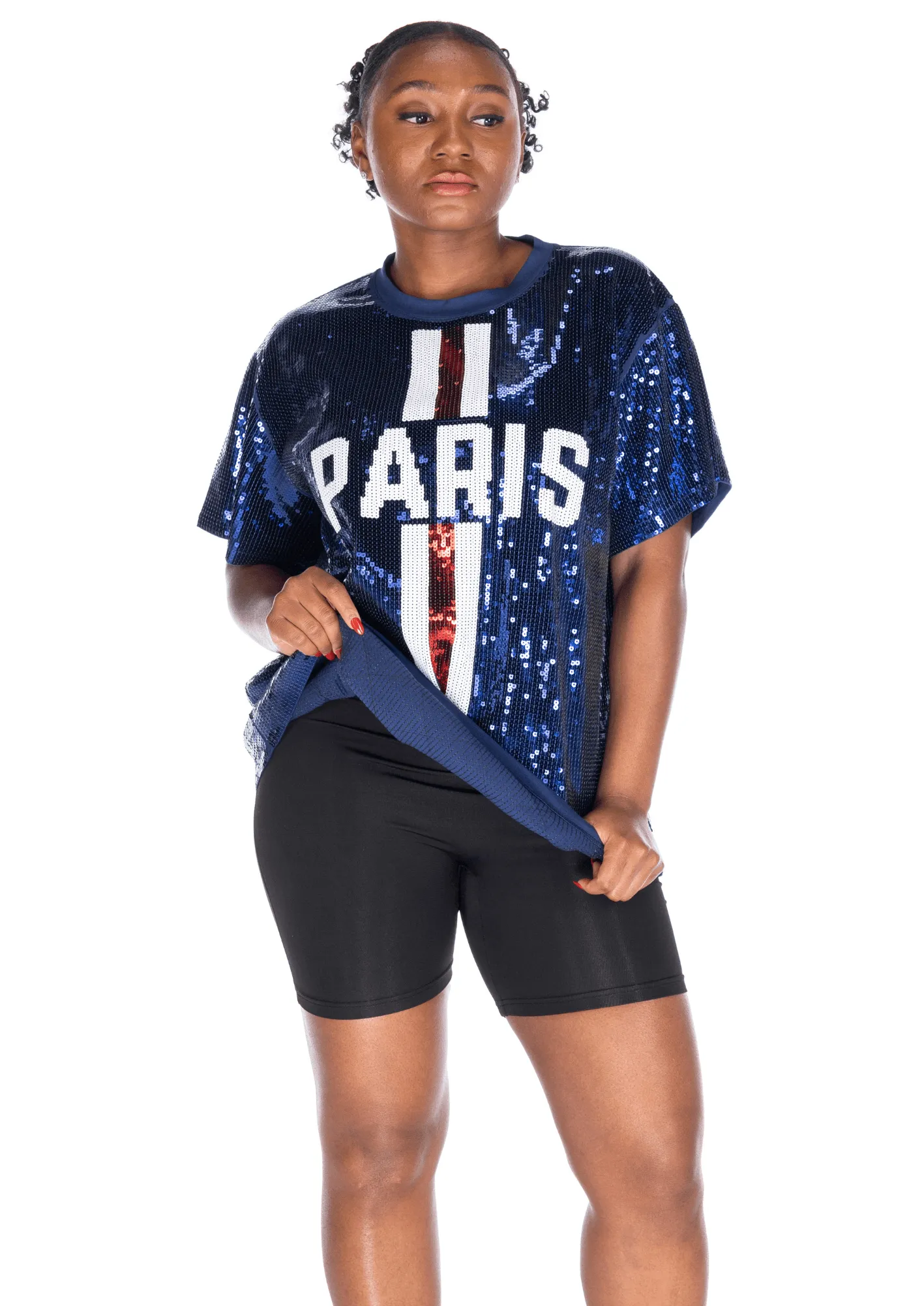 Paris Soccer Sequin Shirt