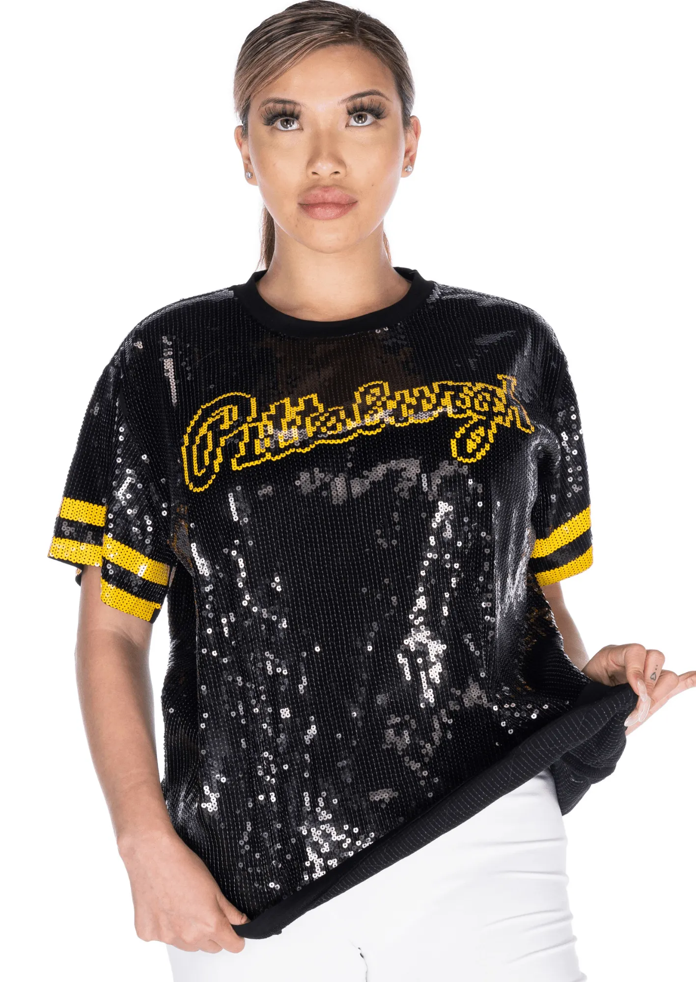 Pittsburgh Baseball Sequin Shirt