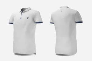 Polo (white/navy)