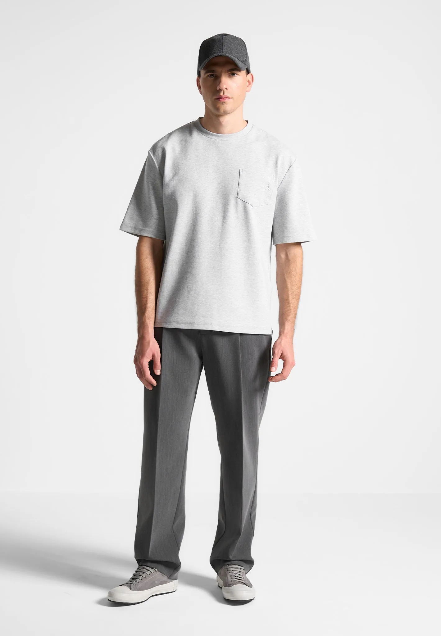 Relaxed Fit Éternel T-Shirt - Grey