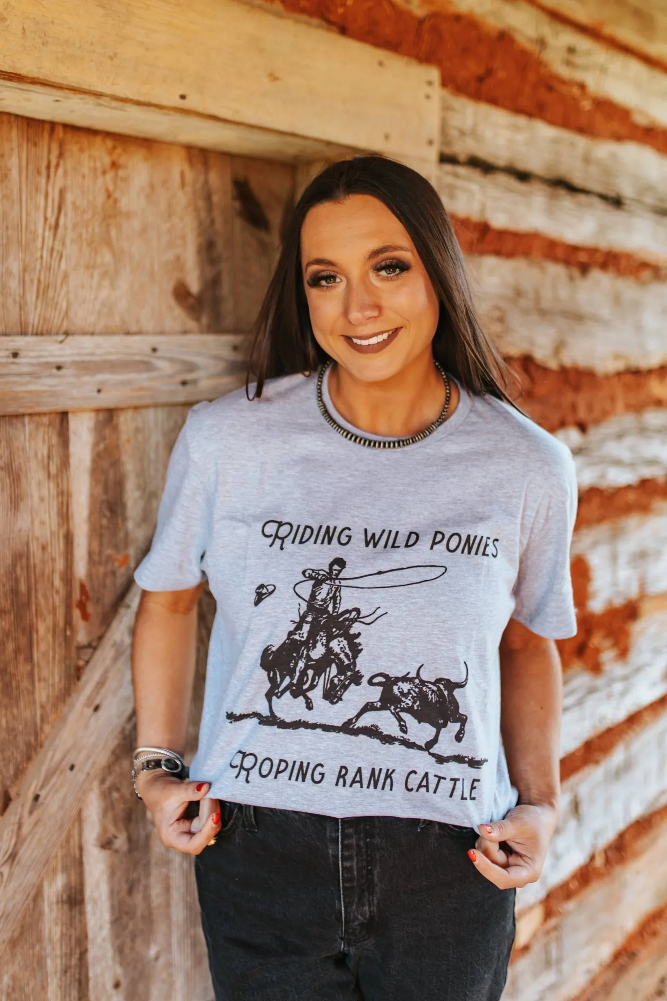 Riding Wild Ponies Graphic Tee