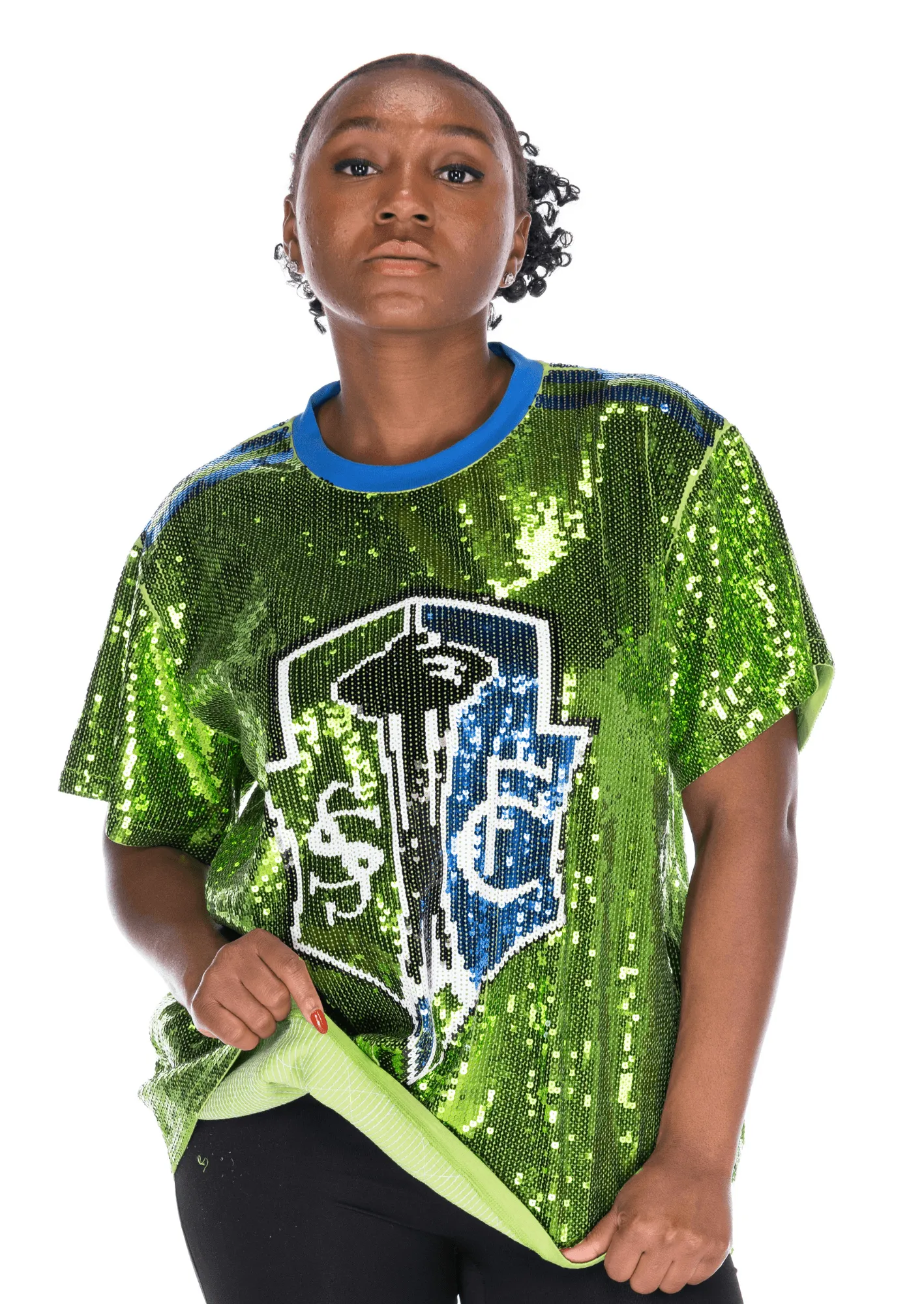 Seattle Soccer Sequin Shirt