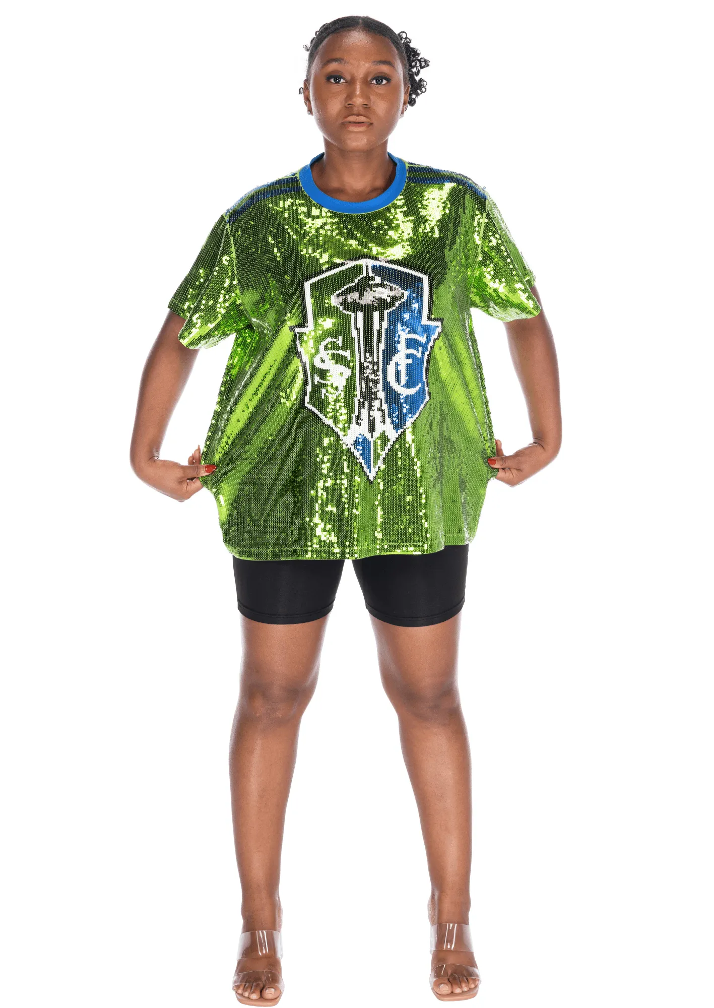 Seattle Soccer Sequin Shirt