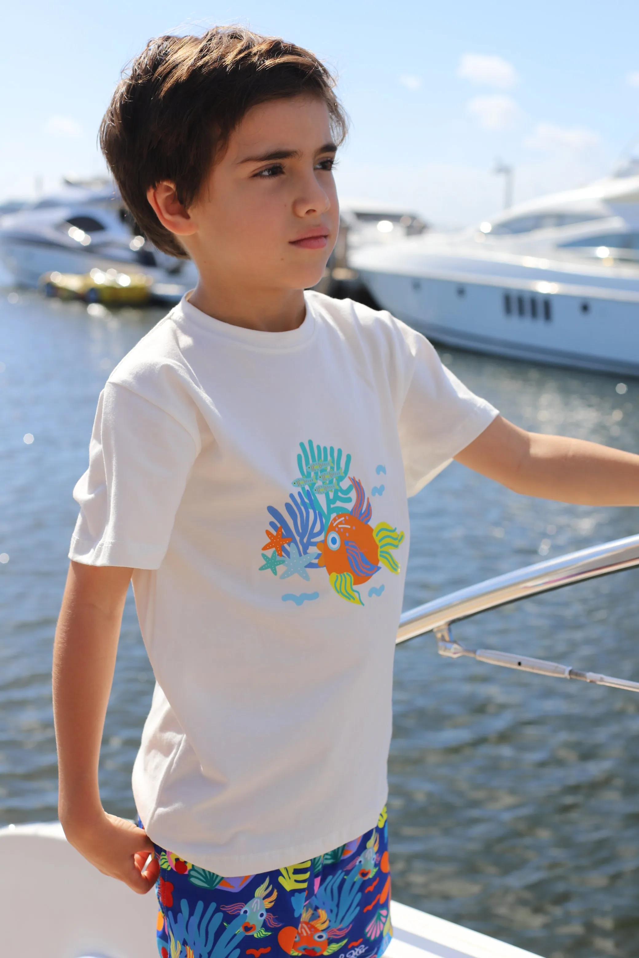 Sparkling Fish Boy T-Shirt