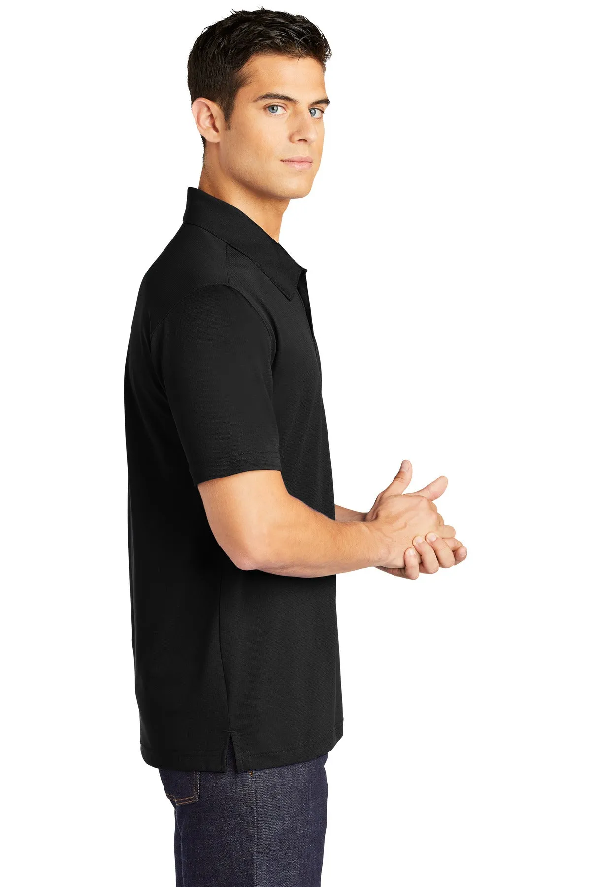 Sport-Tek® PosiCharge® Active Textured Polo. ST690