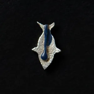 Tiny Fish Sterling Silver Nose Pin