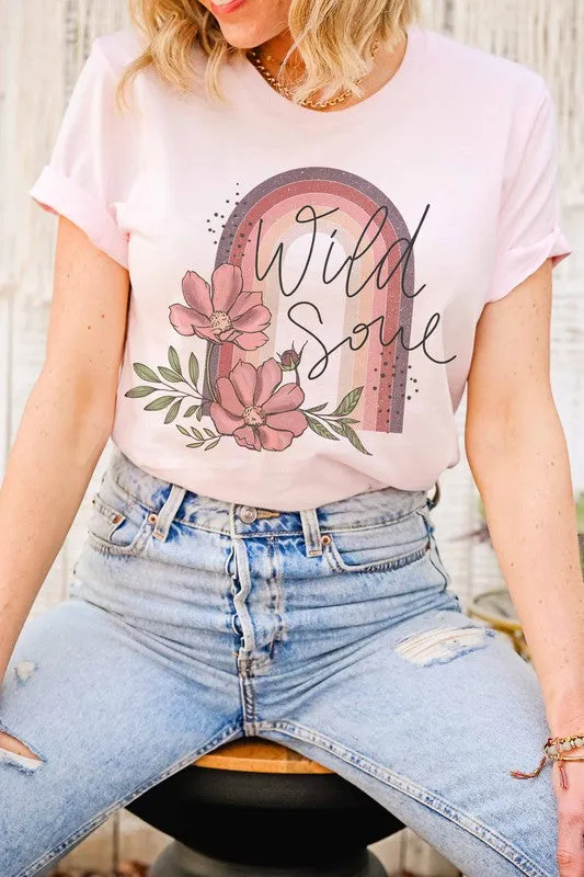 WILD SOUL GRAPHIC TEE PLUS SIZE