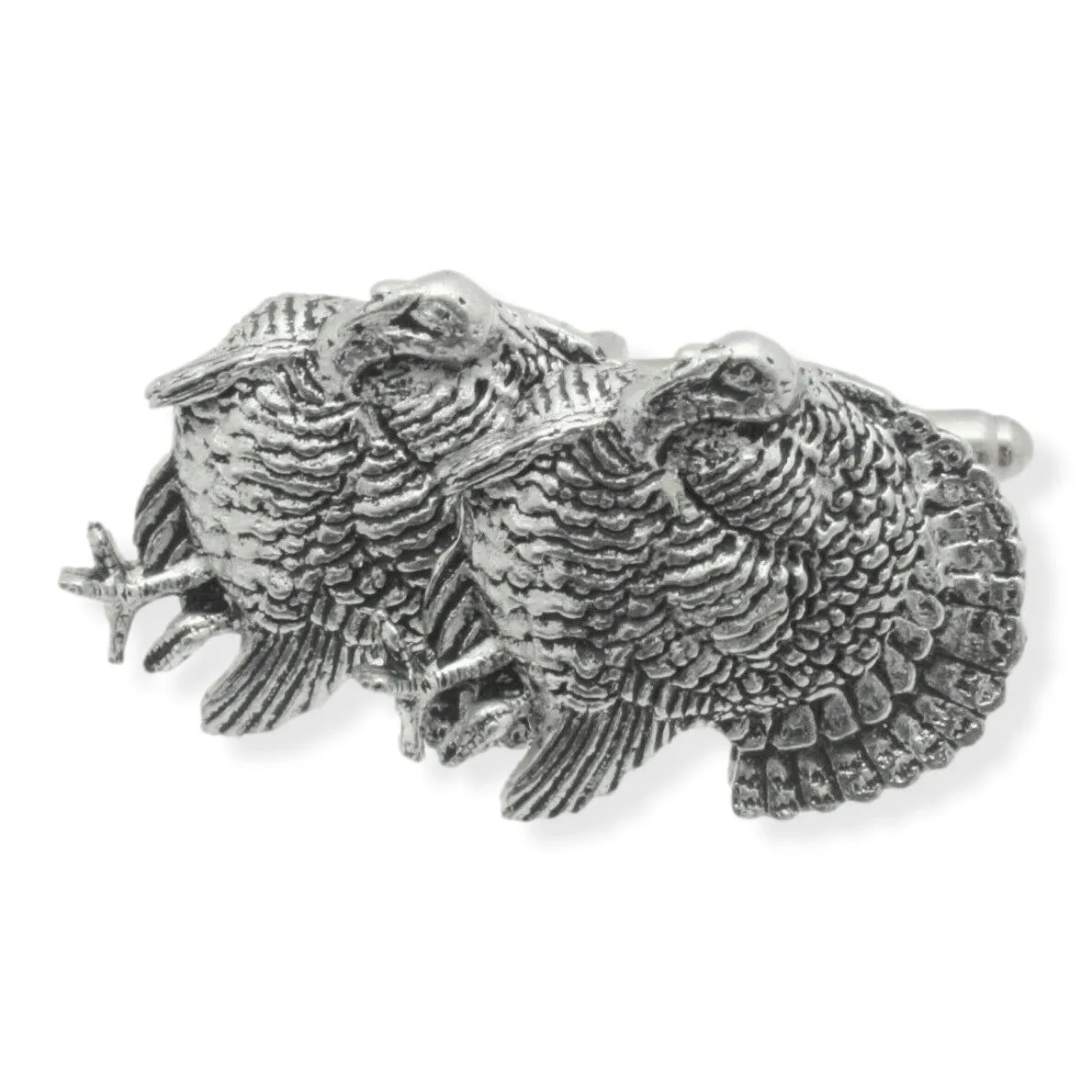 Wild Turkey Bird Cufflinks Gift Boxed