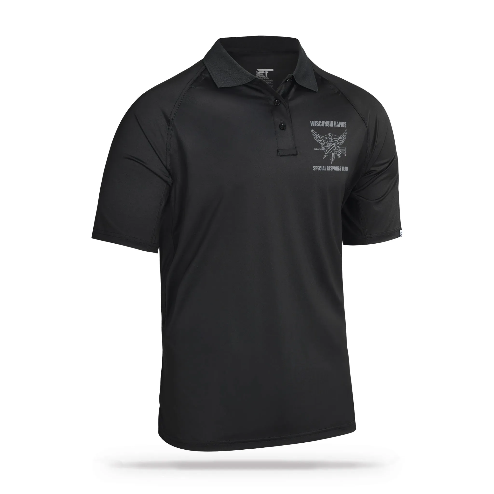 [WISCONSIN RAPIDS PD] SRT Performance Polo [BLK/GRY]