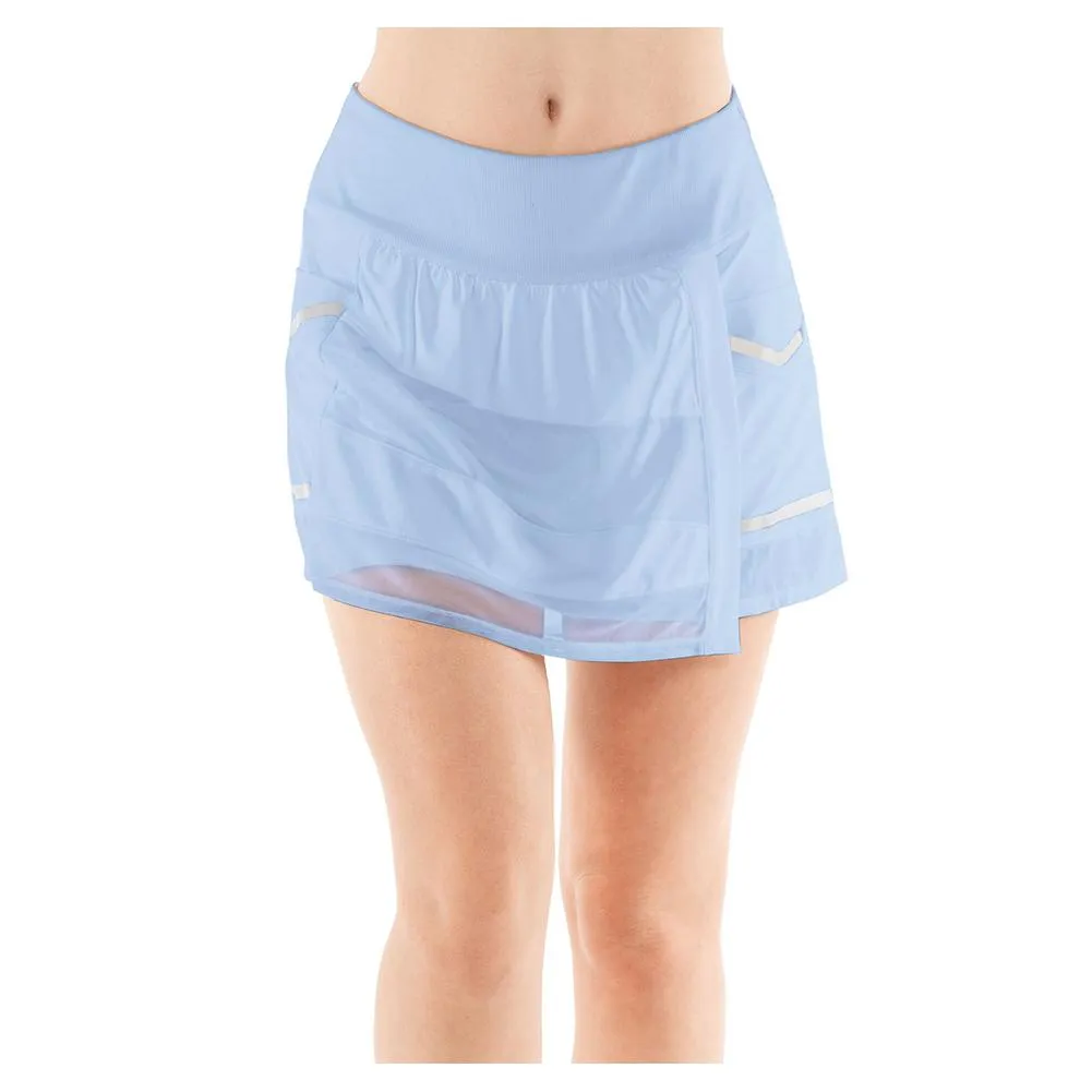 Women's Long Cargo Mesh Tennis Skort